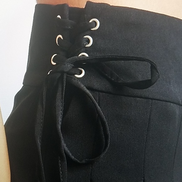 Lace Up Mini Skirt - Picture 5 of 6